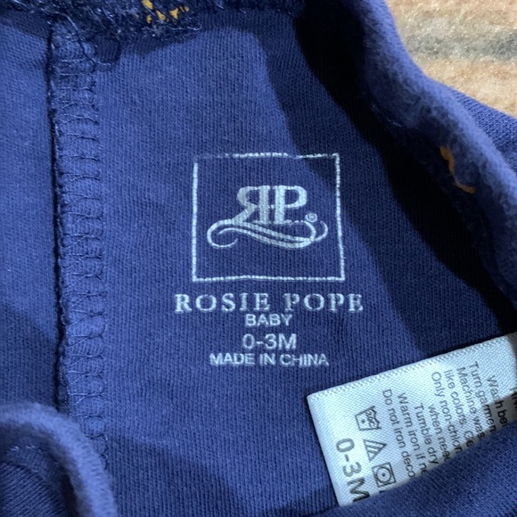 Garanimals 0-3 months boys “I dig daddy” Long Sleeve Bodysuit and Pants - Picture 7 of 8